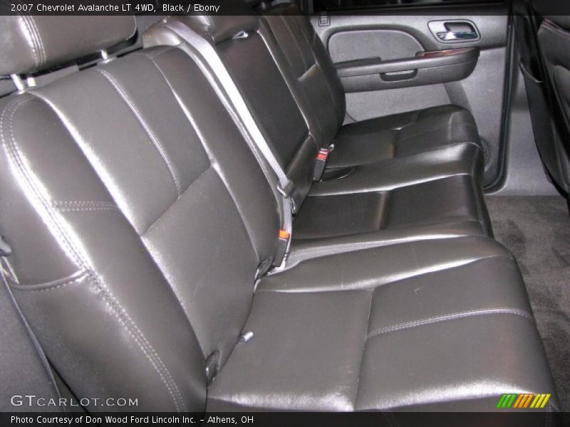 Black / Ebony 2007 Chevrolet Avalanche LT 4WD