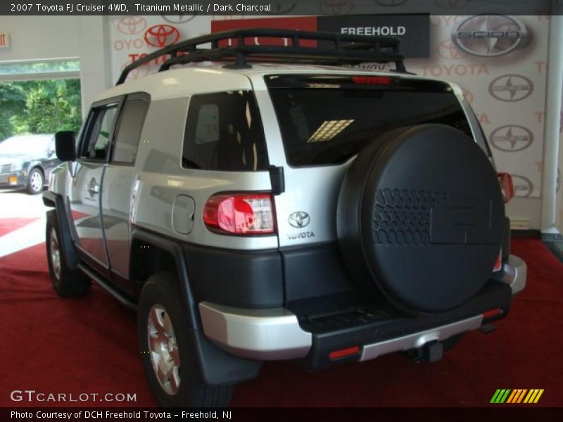 Titanium Metallic / Dark Charcoal 2007 Toyota FJ Cruiser 4WD
