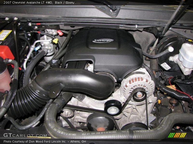 Black / Ebony 2007 Chevrolet Avalanche LT 4WD