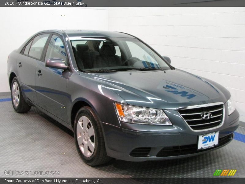 Slate Blue / Gray 2010 Hyundai Sonata GLS