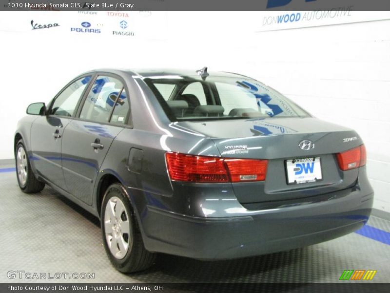 Slate Blue / Gray 2010 Hyundai Sonata GLS