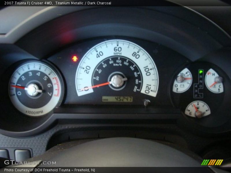 Titanium Metallic / Dark Charcoal 2007 Toyota FJ Cruiser 4WD