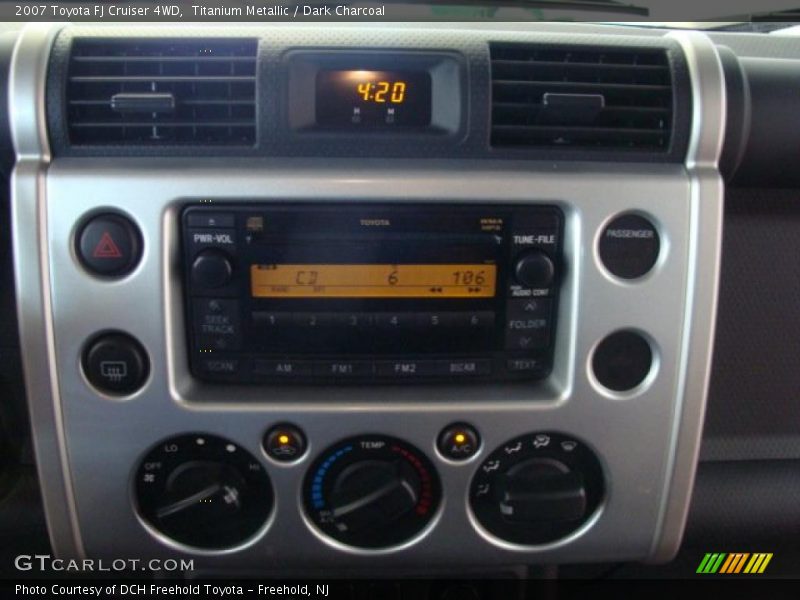 Titanium Metallic / Dark Charcoal 2007 Toyota FJ Cruiser 4WD