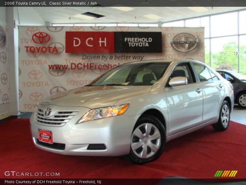 Classic Silver Metallic / Ash 2008 Toyota Camry LE