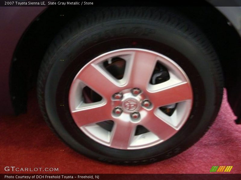Slate Gray Metallic / Stone 2007 Toyota Sienna LE