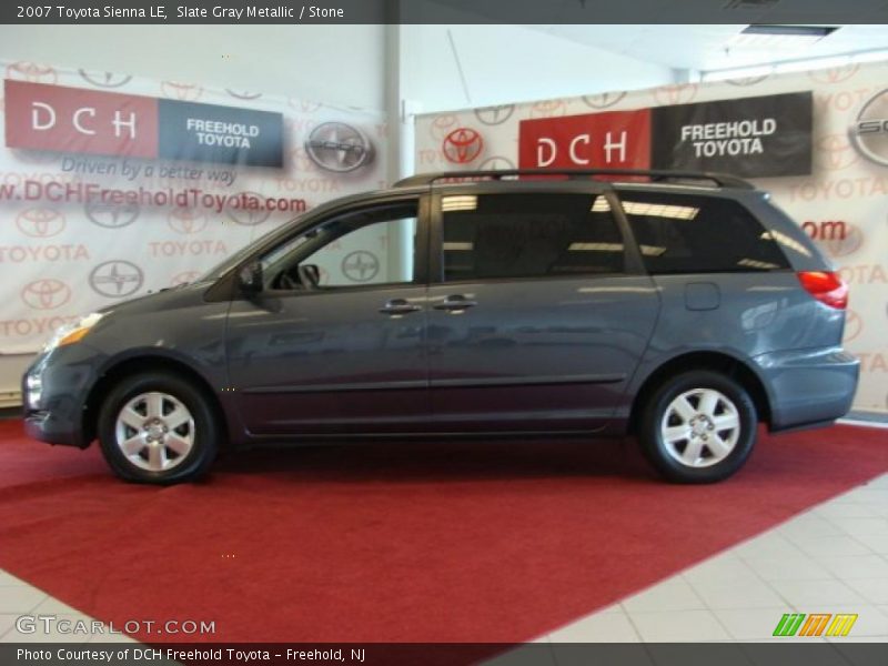 Slate Gray Metallic / Stone 2007 Toyota Sienna LE