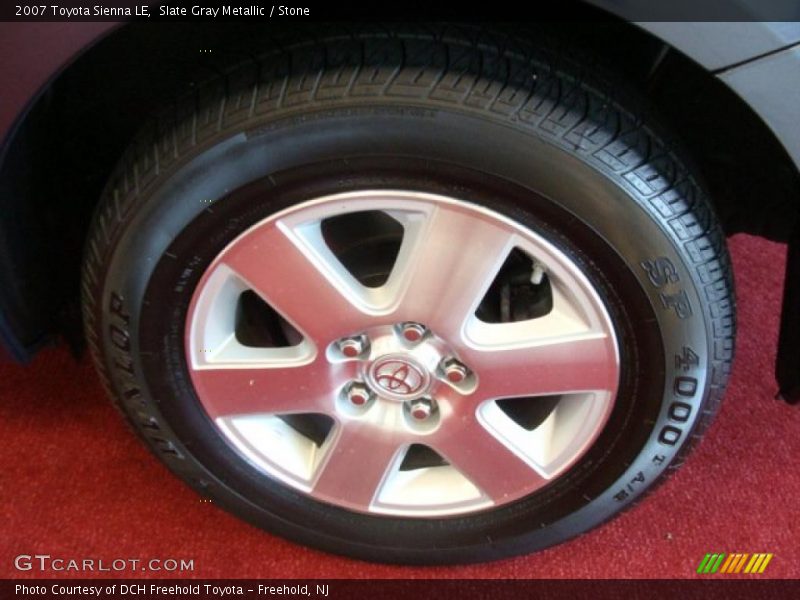 Slate Gray Metallic / Stone 2007 Toyota Sienna LE