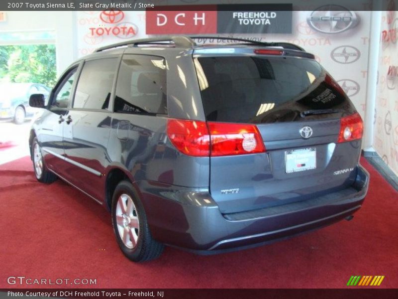 Slate Gray Metallic / Stone 2007 Toyota Sienna LE
