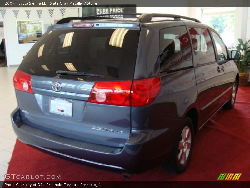 Slate Gray Metallic / Stone 2007 Toyota Sienna LE