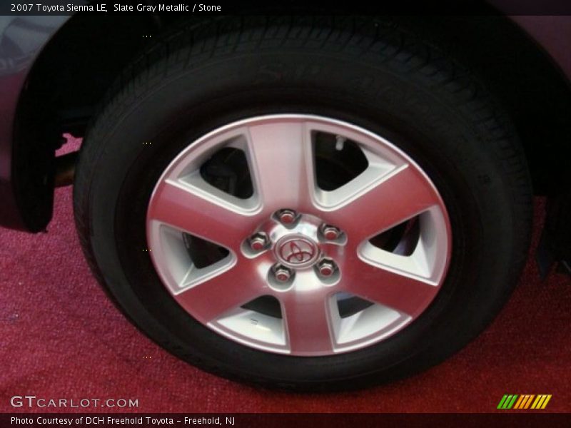Slate Gray Metallic / Stone 2007 Toyota Sienna LE