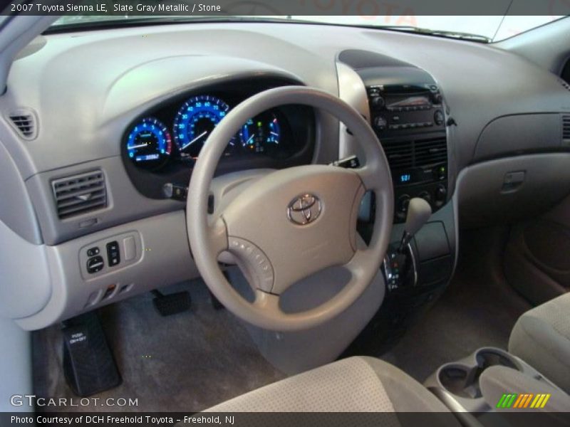 Slate Gray Metallic / Stone 2007 Toyota Sienna LE