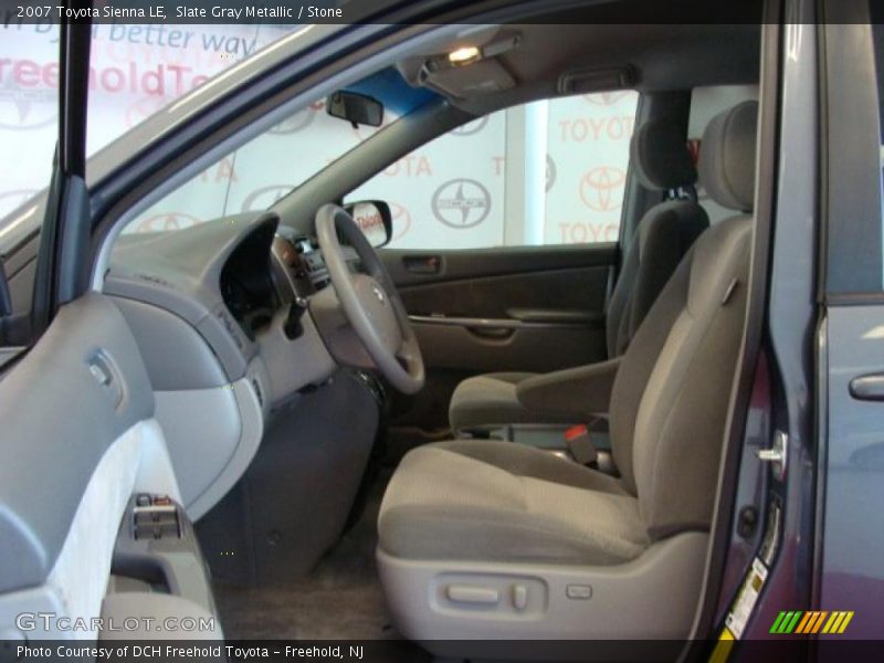 Slate Gray Metallic / Stone 2007 Toyota Sienna LE