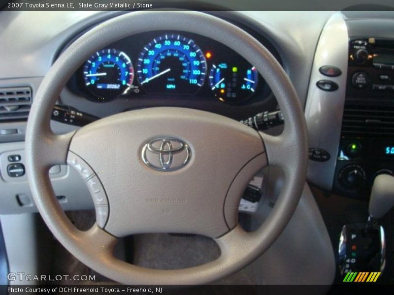 Slate Gray Metallic / Stone 2007 Toyota Sienna LE