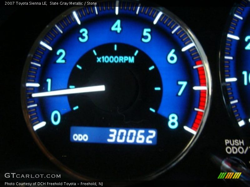 Slate Gray Metallic / Stone 2007 Toyota Sienna LE