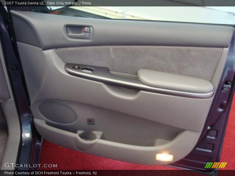 Slate Gray Metallic / Stone 2007 Toyota Sienna LE