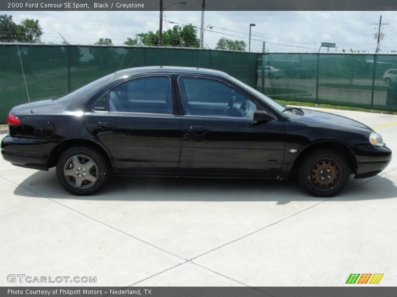 Black / Greystone 2000 Ford Contour SE Sport