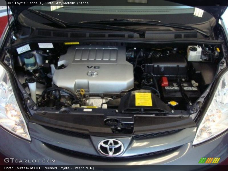 Slate Gray Metallic / Stone 2007 Toyota Sienna LE