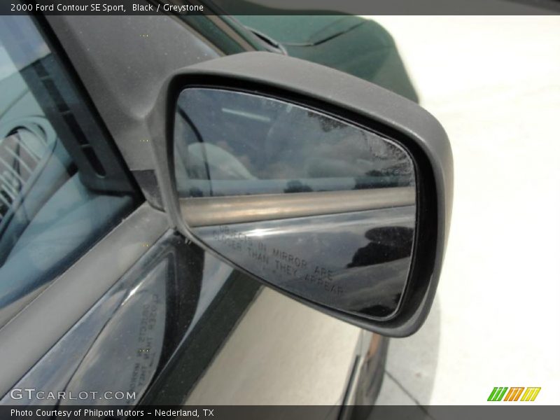Black / Greystone 2000 Ford Contour SE Sport
