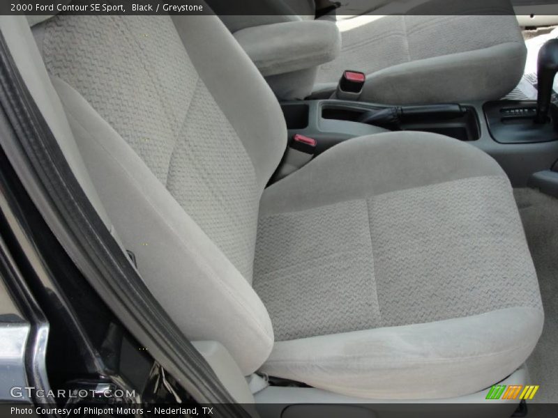 Black / Greystone 2000 Ford Contour SE Sport