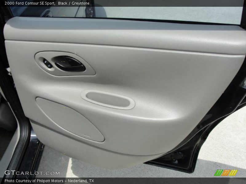 Black / Greystone 2000 Ford Contour SE Sport