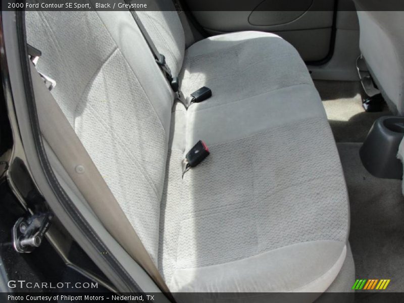 Black / Greystone 2000 Ford Contour SE Sport