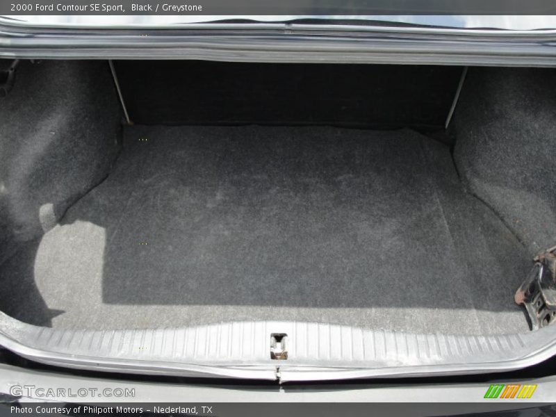 Black / Greystone 2000 Ford Contour SE Sport