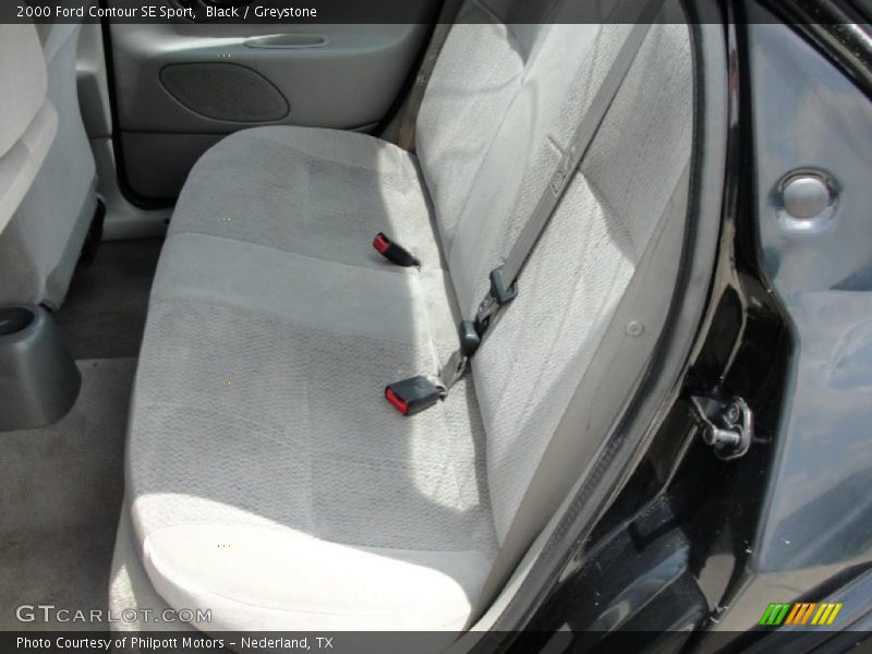 Black / Greystone 2000 Ford Contour SE Sport