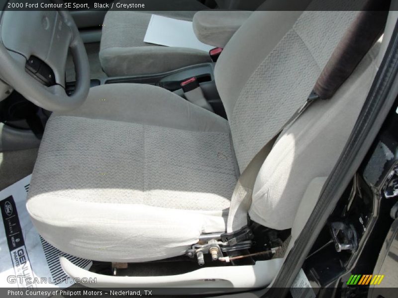 Black / Greystone 2000 Ford Contour SE Sport