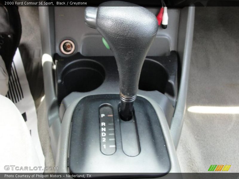 Black / Greystone 2000 Ford Contour SE Sport