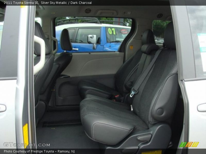 Silver Sky Metallic / Dark Charcoal 2011 Toyota Sienna SE