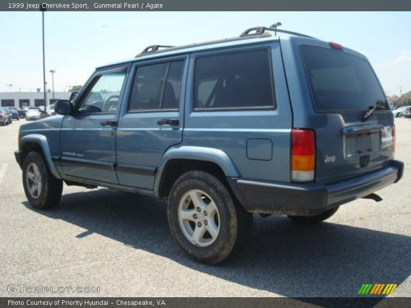 Gunmetal Pearl / Agate 1999 Jeep Cherokee Sport