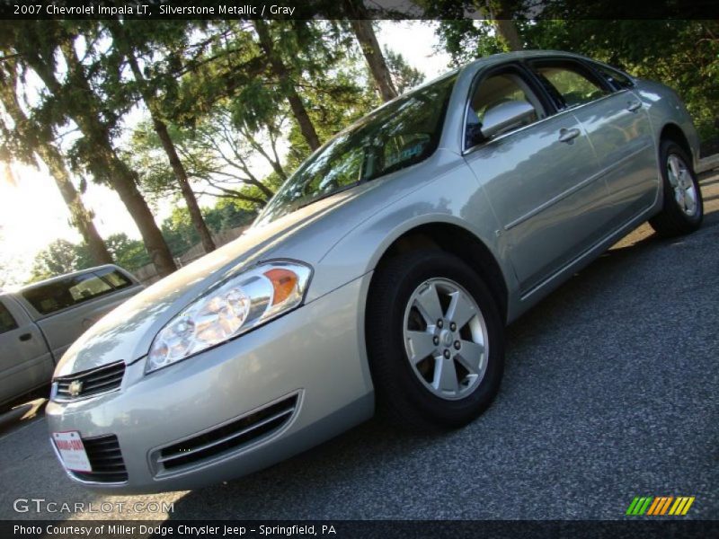 Silverstone Metallic / Gray 2007 Chevrolet Impala LT