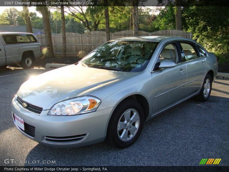 Silverstone Metallic / Gray 2007 Chevrolet Impala LT