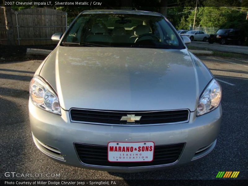 Silverstone Metallic / Gray 2007 Chevrolet Impala LT