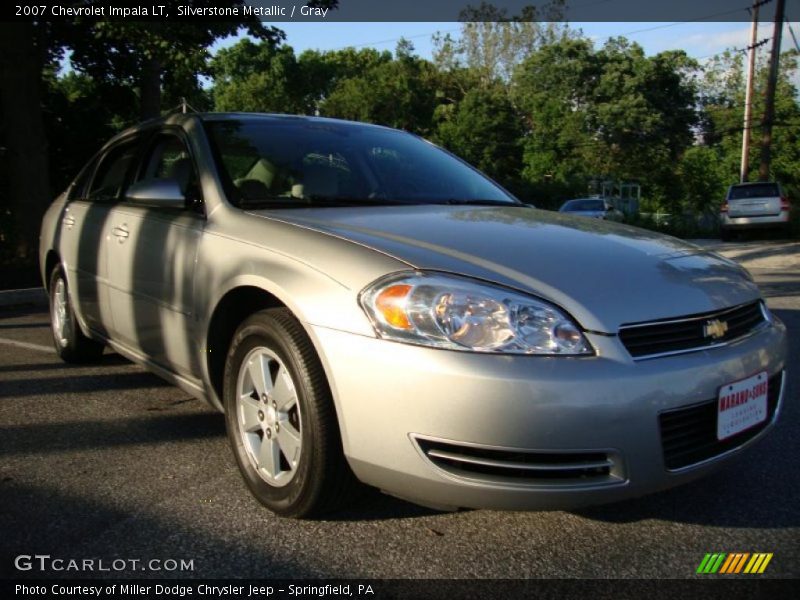 Silverstone Metallic / Gray 2007 Chevrolet Impala LT