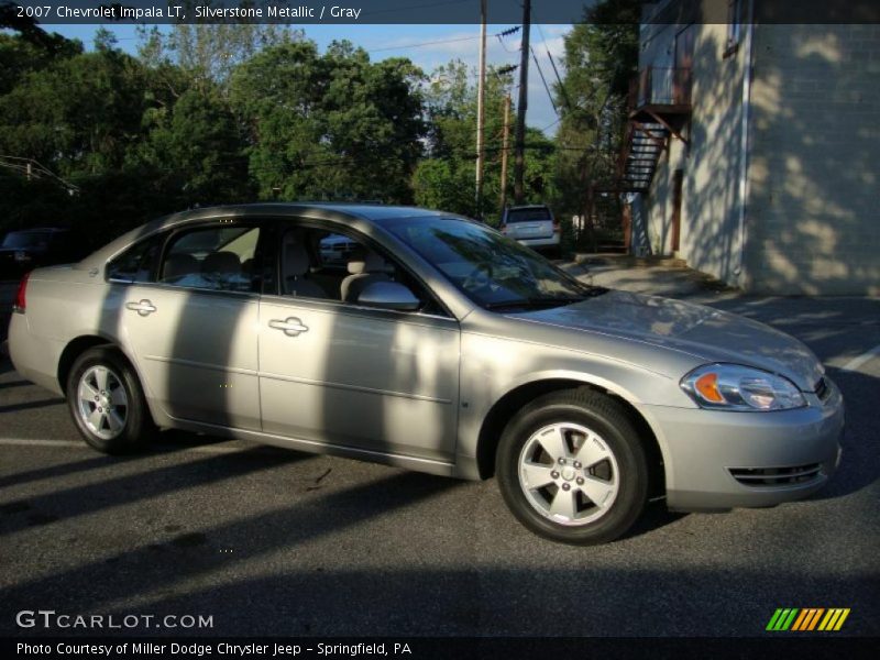 Silverstone Metallic / Gray 2007 Chevrolet Impala LT