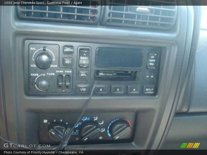 Gunmetal Pearl / Agate 1999 Jeep Cherokee Sport