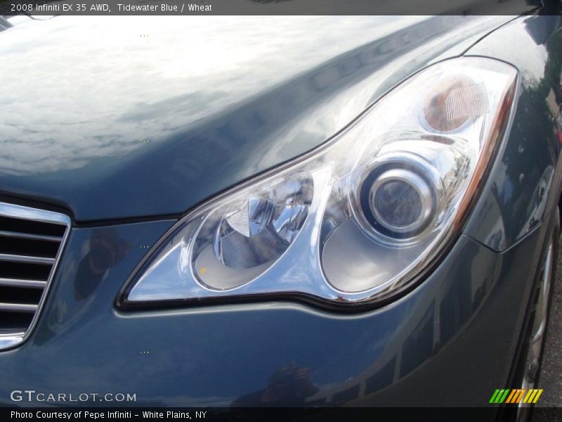 Tidewater Blue / Wheat 2008 Infiniti EX 35 AWD