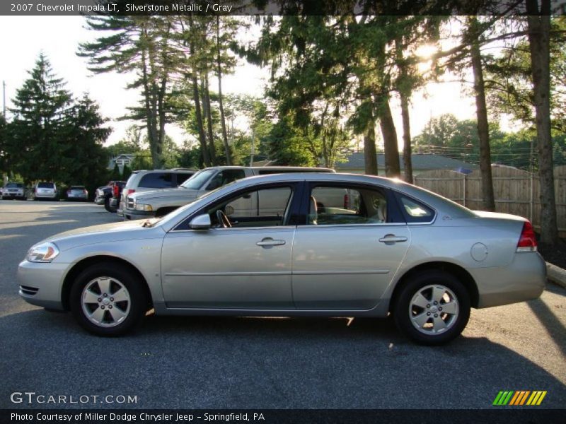 Silverstone Metallic / Gray 2007 Chevrolet Impala LT