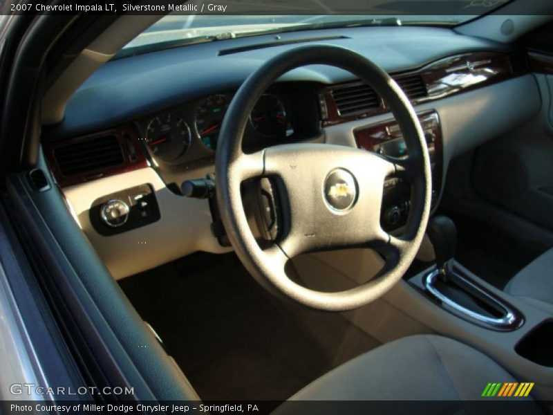 Silverstone Metallic / Gray 2007 Chevrolet Impala LT