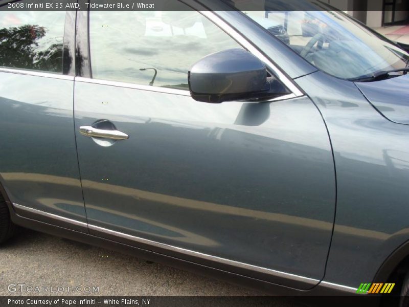 Tidewater Blue / Wheat 2008 Infiniti EX 35 AWD