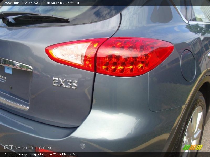Tidewater Blue / Wheat 2008 Infiniti EX 35 AWD