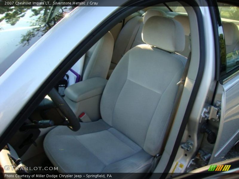 Silverstone Metallic / Gray 2007 Chevrolet Impala LT