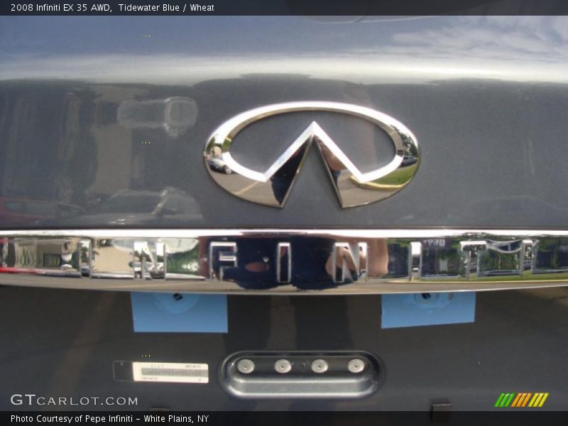 Tidewater Blue / Wheat 2008 Infiniti EX 35 AWD