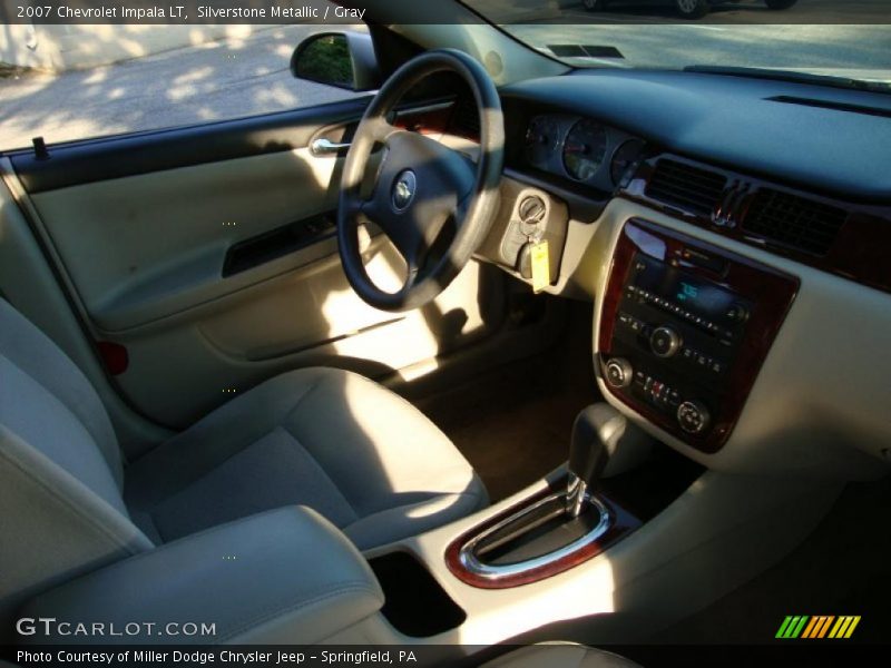 Silverstone Metallic / Gray 2007 Chevrolet Impala LT