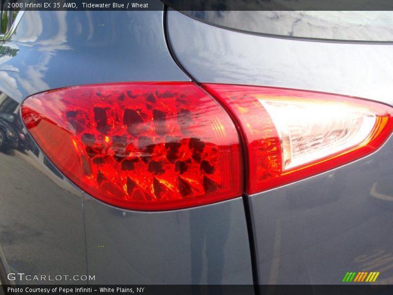 Tidewater Blue / Wheat 2008 Infiniti EX 35 AWD