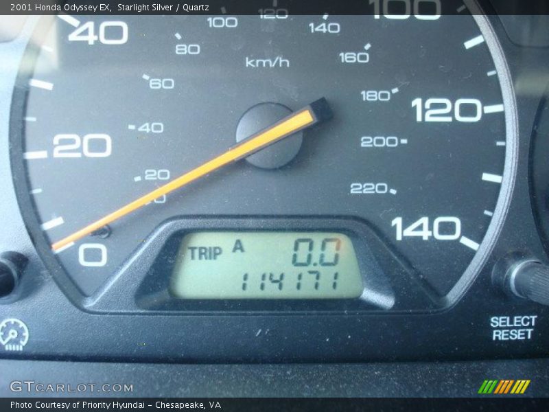 Starlight Silver / Quartz 2001 Honda Odyssey EX