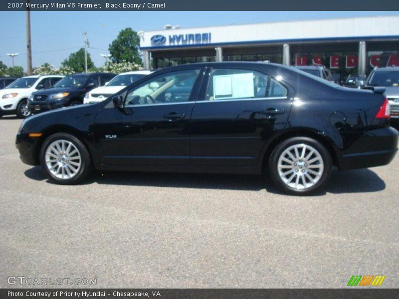 Black Ebony / Camel 2007 Mercury Milan V6 Premier