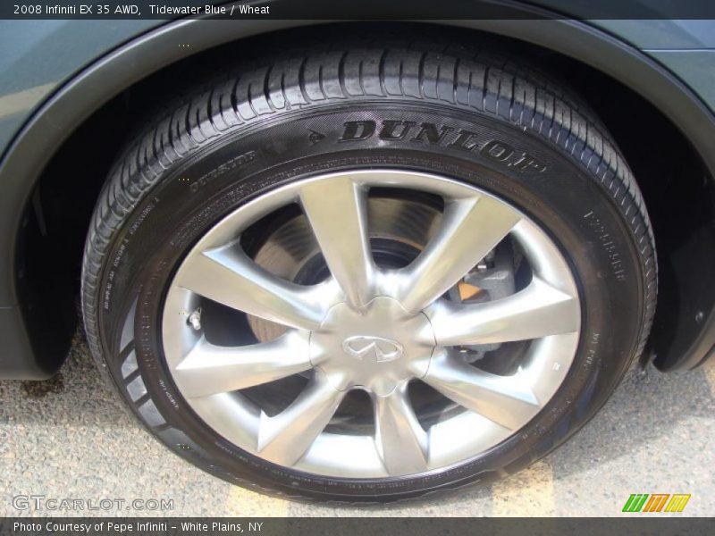 Tidewater Blue / Wheat 2008 Infiniti EX 35 AWD