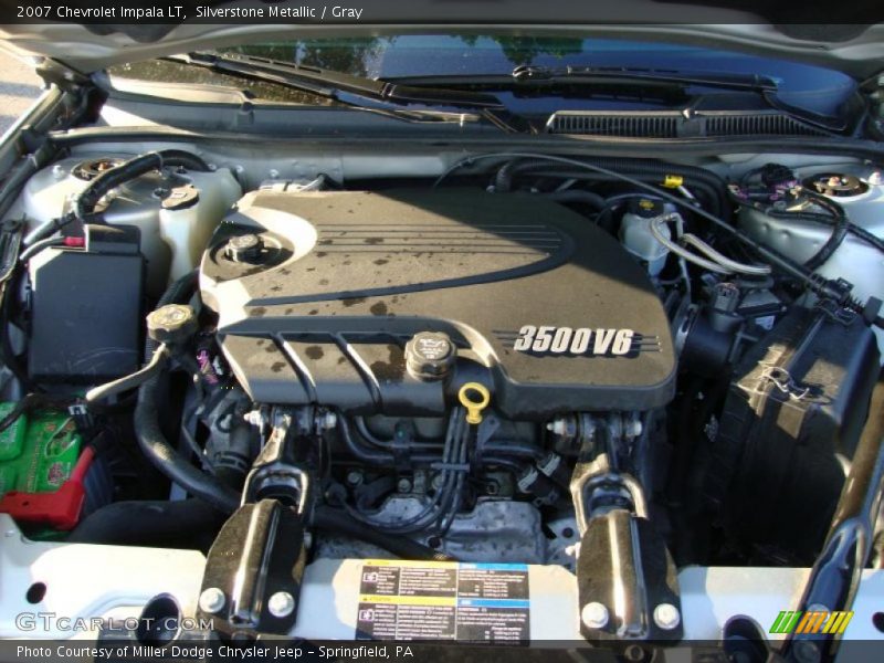 Silverstone Metallic / Gray 2007 Chevrolet Impala LT